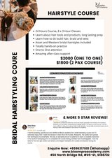 Bloom Pro Bridal Hairstyling Course (One to One)